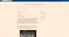 Desktop Screenshot of jacquelinebradleyart.blogspot.com