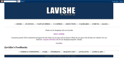 Desktop Screenshot of lavishe-feedback.blogspot.com