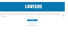Tablet Screenshot of lavishe-feedback.blogspot.com