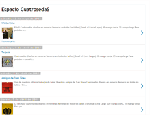 Tablet Screenshot of cuatrosedas.blogspot.com