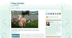 Desktop Screenshot of cottageguardian.blogspot.com