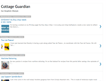 Tablet Screenshot of cottageguardian.blogspot.com