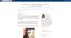 Desktop Screenshot of laurenspathtopub.blogspot.com