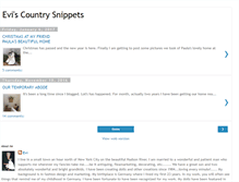 Tablet Screenshot of eviscountrysnippets.blogspot.com