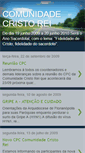 Mobile Screenshot of comunidadecristorei.blogspot.com