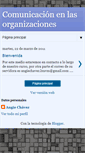 Mobile Screenshot of comunicacion-organizaciones.blogspot.com