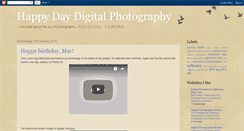 Desktop Screenshot of happydaydigitalphotography.blogspot.com