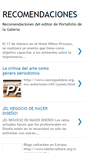 Mobile Screenshot of lecturarecomendadaportafolio.blogspot.com
