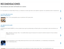Tablet Screenshot of lecturarecomendadaportafolio.blogspot.com