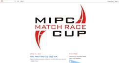 Desktop Screenshot of mipcmatchrace.blogspot.com