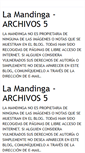 Mobile Screenshot of lamandinga5.blogspot.com