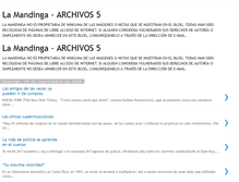 Tablet Screenshot of lamandinga5.blogspot.com
