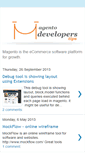 Mobile Screenshot of magentodeveloperstips.blogspot.com