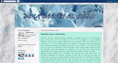 Desktop Screenshot of delasartenalhielo.blogspot.com