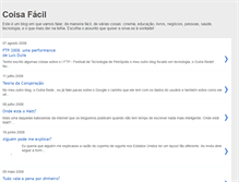 Tablet Screenshot of coisafacil.blogspot.com