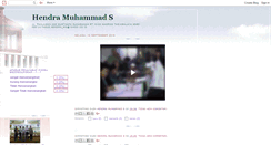 Desktop Screenshot of hendra-muhammad.blogspot.com