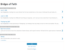 Tablet Screenshot of bridgesoffaith.blogspot.com
