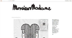 Desktop Screenshot of monsieurmadame-collectif.blogspot.com