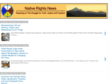 Tablet Screenshot of native-rights-news.blogspot.com