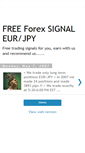 Mobile Screenshot of forex-eurjpy.blogspot.com