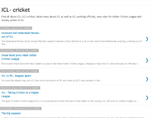 Tablet Screenshot of icl-cricket.blogspot.com