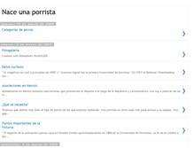 Tablet Screenshot of naceunaporrista.blogspot.com