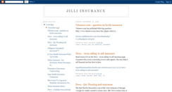 Desktop Screenshot of jilliinsurance.blogspot.com