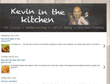 Tablet Screenshot of kevin-in-the-kitchen.blogspot.com