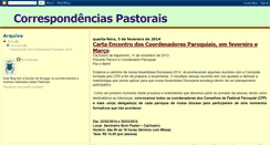 Desktop Screenshot of correspondencias-secretariado.blogspot.com