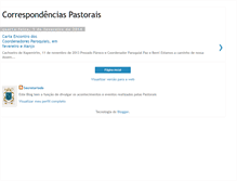 Tablet Screenshot of correspondencias-secretariado.blogspot.com