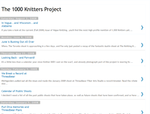 Tablet Screenshot of 1000knitters.blogspot.com