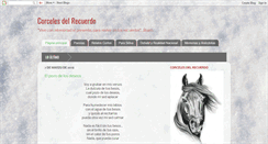 Desktop Screenshot of corcelesdelrecuerdo.blogspot.com