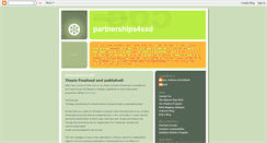 Desktop Screenshot of partnerships4ssd.blogspot.com