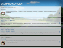 Tablet Screenshot of corazondejesusymargarita.blogspot.com