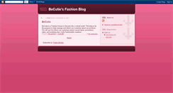 Desktop Screenshot of becutiefashion.blogspot.com