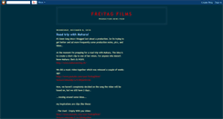 Desktop Screenshot of freitagfilms.blogspot.com