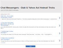 Tablet Screenshot of messengers--tricks.blogspot.com