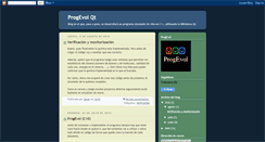 Desktop Screenshot of progevol.blogspot.com