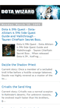 Mobile Screenshot of dotawizard.blogspot.com