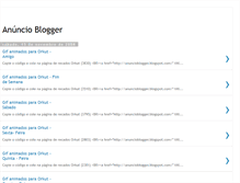 Tablet Screenshot of anuncioblogger.blogspot.com