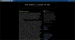 Desktop Screenshot of korylihd.blogspot.com