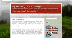 Desktop Screenshot of eatingfoodstorage.blogspot.com
