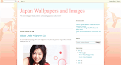Desktop Screenshot of japanwallpapers.blogspot.com