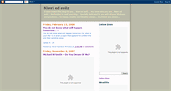 Desktop Screenshot of niwriedavilz.blogspot.com