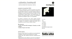 Desktop Screenshot of investigacionclfadu.blogspot.com