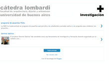 Tablet Screenshot of investigacionclfadu.blogspot.com