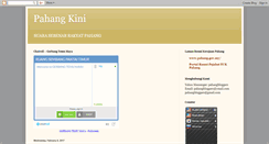 Desktop Screenshot of pahang-kini.blogspot.com