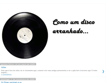 Tablet Screenshot of comoumdiscoarranhado.blogspot.com