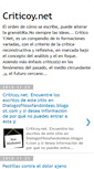 Mobile Screenshot of criticoy.blogspot.com