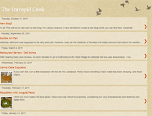 Tablet Screenshot of intrepidcook.blogspot.com